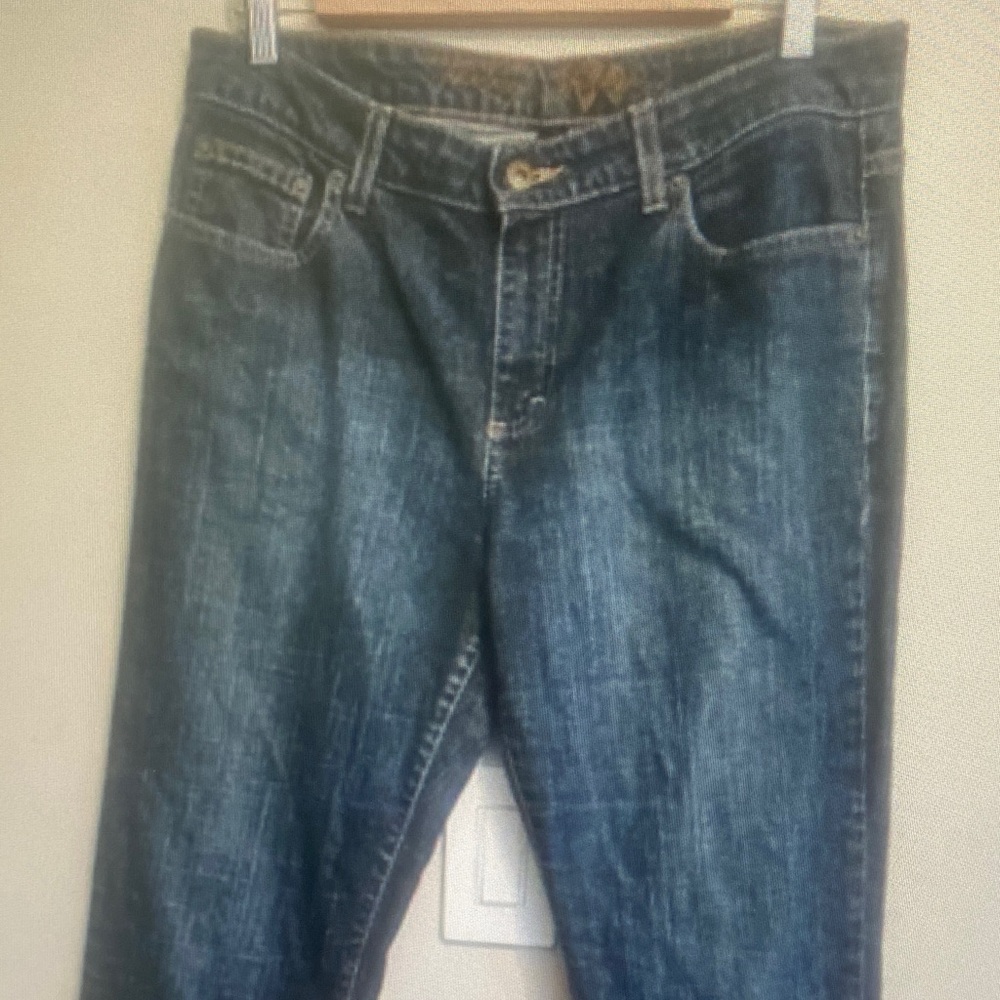 Tommy Hilfiger Vintage Denim Dark Wash Mid Rise Women Size 10